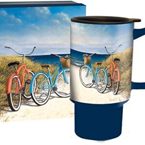 Lang Seaside Ride Travel Mug , 18 oz, Multi