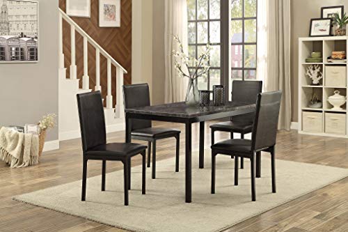 Homelegance Tempe 48" x 30" Dining Table, Black