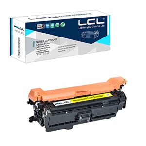 lcl remanufactured toner cartridge replacement for hp 651a ce342a m775 m775dn m775f m775z m775z+ (yellow 1-pack)