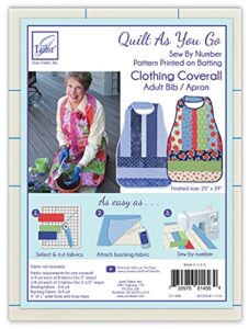 quilt as you go coverall  adult bib/apron - 1/pack