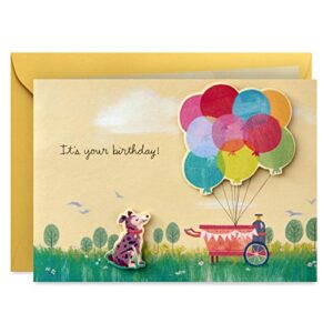hallmark paper wonder pop up birthday card (get carried away)