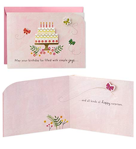 Hallmark Paper Wonder Paper Craft Birthday Card (Happy Surprises)