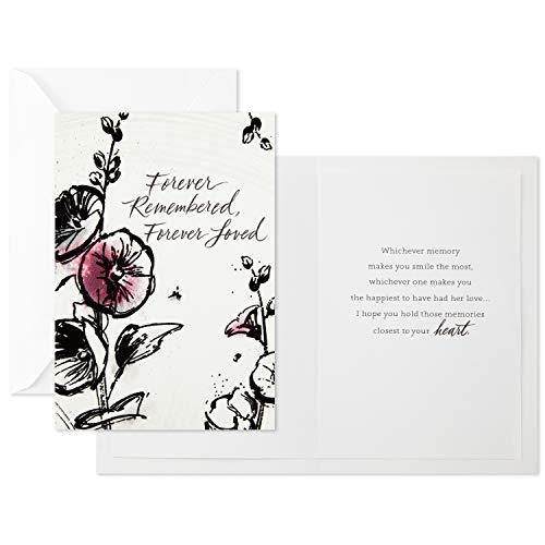 Hallmark Sympathy Card for Loss of Wife, Mother, Sister (Forever Love)