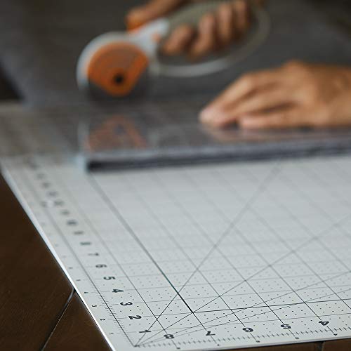 Fiskars Crafts Cutting Mat – DIY (18 in. x 24 in.), 18x24, Grey