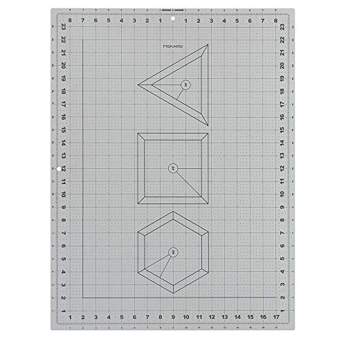 Fiskars Crafts Cutting Mat – DIY (18 in. x 24 in.), 18x24, Grey