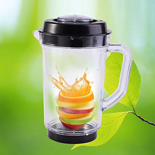 Juicer Blender Pitcher Replacement Plastic Cup Kitchen Juicer Measuring Cup 1000ml Water Milk Cup Holder For