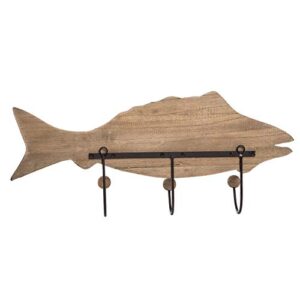 Wood Fish Wall Hook