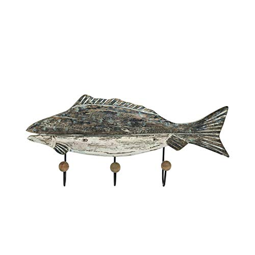 Wood Fish Wall Hook