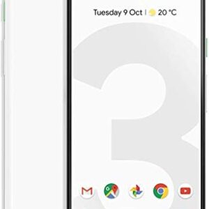 Google Pixel 3 XL - Factory Unlocked (Clearly White, 128GB) (Renewed)