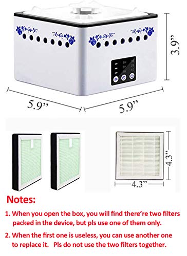 Boltwin Portable HEPA Filter Air Purifier 3 in 1 with 8000mAh Battery for Smokers, Second Hand Smoke, Pets, PM 2.5 Purification