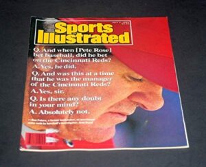 sports illustrated july 3 1989 pete rose