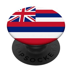 hawaiian flag popsockets grip state of hawaii flag popsockets popgrip: swappable grip for phones & tablets