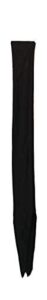 weaver leather 15-0012-p3 lycra spandex tail bag, black, 28-inch