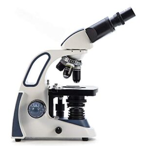 Swift SW380B Siedentopf Binocular Compound Microscope,40X-2500X, Research-Grade Lab Microscope with Wide-Field 10X and 25X Eyepieces, Mechanical Stage, Ultra-Precise Focusing