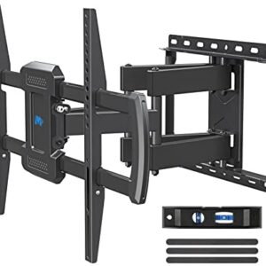 Mounting Dream TV Mount for Most 42-75 inch Flat Screen TVs Up to 100 lbs, Full Motion TV Wall Mount with Swivel Articulating 6 Arms, TV Wall Mounts Fit 12'', 16” Wood Studs, Max VESA 600x400mm