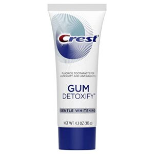 Crest Gum Detoxify Gentle Whitening, 4.1 Ounce (Pack of 3)
