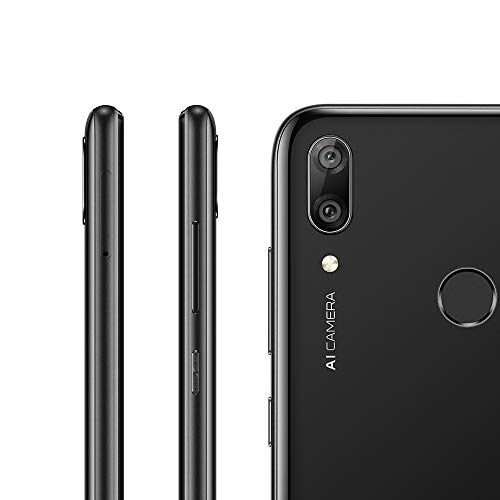 Huawei Y7 2019 Dub-LX3 32GB Unlocked GSM LTE Android Phone w/Dual 13MP+2MP Camera - Midnight Black