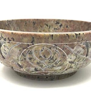 vrinda Soapstone Scrying/Smudge Bowl