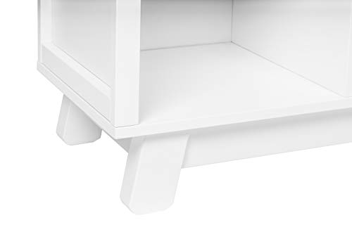 Babyletto Hudson Cubby Bookcase in White