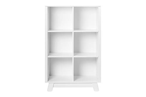 Babyletto Hudson Cubby Bookcase in White
