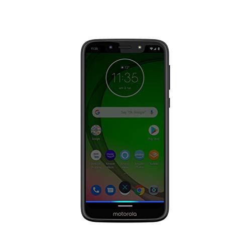 Moto G7 Play with Alexa Push-to-Talk – Unlocked – 32 GB – Deep Indigo (US Warranty)