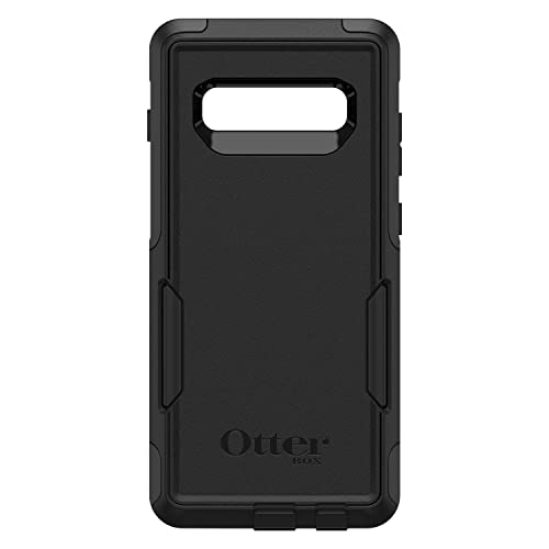 OtterBox Galaxy S10+ Commuter Series Case - BLACK, slim & tough, pocket-friendly, with port protection