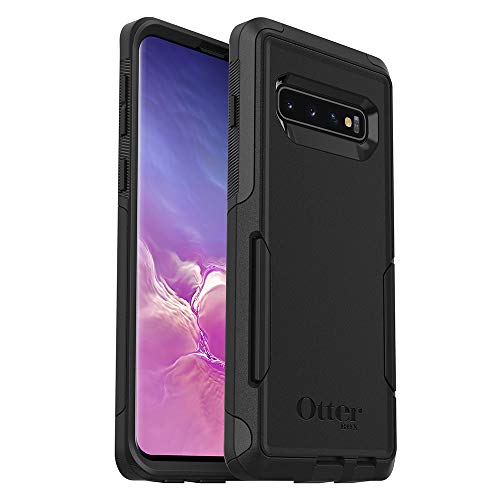 OtterBox Galaxy S10 Commuter Series Case - BLACK, slim & tough, pocket-friendly, with port protection