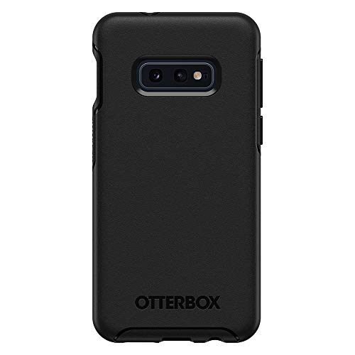 OtterBox Galaxy S10e Symmetry Series Case - BLACK, ultra-sleek, wireless charging compatible, raised edges protect camera & screen