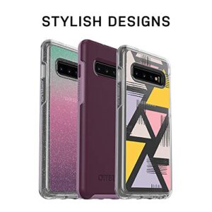 OtterBox SYMMETRY SERIES Case for Galaxy S10+ - Retail Packaging - Polycarbonate, Shock-Absorbent,BLACK