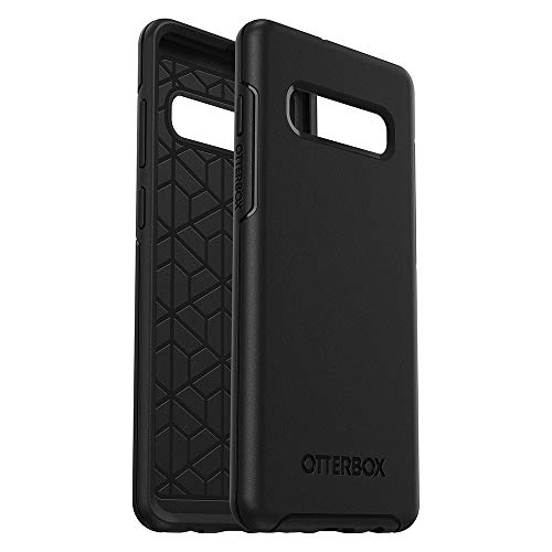 OtterBox SYMMETRY SERIES Case for Galaxy S10+ - Retail Packaging - Polycarbonate, Shock-Absorbent,BLACK