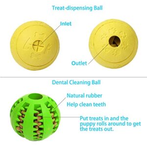 Volacopets 5 Different Functions Interactive Dog Puzzle Toys Balls for Medium Large Dogs, Food Treat Dispensing Dog Toys