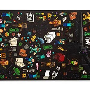 Minecraft Mob Printed Area Rug | Indoor Floor Mat, Accent Rugs For Living Room and Bedroom, Home Decor For Kids Playroom | Video Game Gifts And Collectibles | 60 x 39 Inches