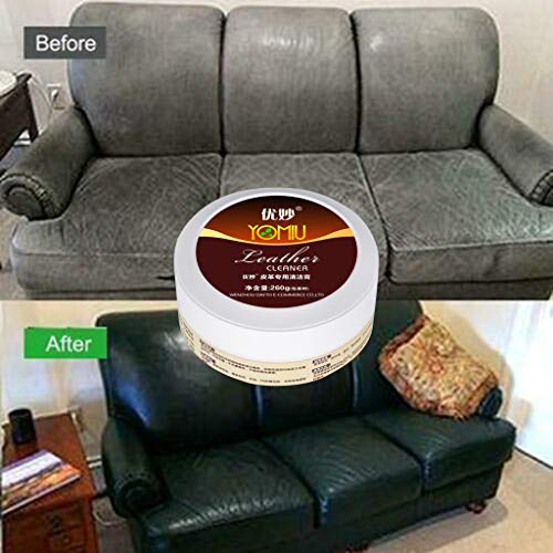 Glumes Easy Leather Restoration Leather Recoloring Balm Restore & Repair your Sofas, Car Seats & Other Leather Furniture (CLEAR)