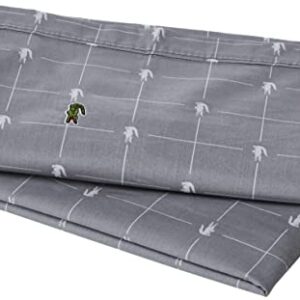 Lacoste Slice Sheet Set, Standard Pillowcase Pair, Sleet