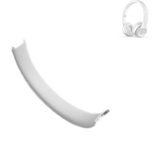 Learsoon Solo3 Replacement Headband Rubber Cushion Compatible with Beats by Dr. Dre Solo 2.0 Solo 3.0 Wireless Headphones(White)