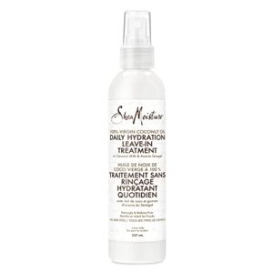 sheamoisture leave-in conditioner treatment for all hair types 100% extra virgin coconut oil silicone free conditioner 8 oz