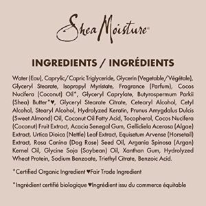 SheaMoisture Leave-in Conditioner Treatment for All Hair Types 100% Extra Virgin Coconut Oil Silicone Free Conditioner 8 oz