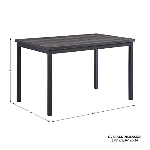 Homelegance Dining Table, Gray