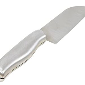 Cutlery Stainless-Steel Santoku Knives (Stainless-Steel)