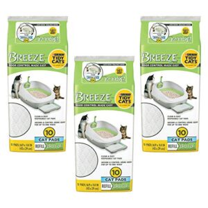 Tidy Cat Breeze Refill Pads,10 ct. (Pack of 3)