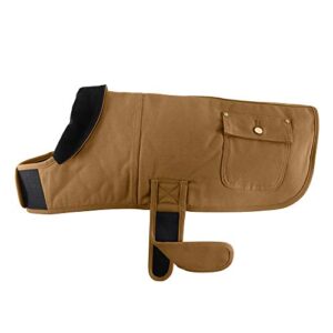 Carhartt Firm Duck Insulated Dog Chore Coat Brown/Brass