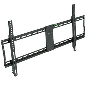 vivo ultra heavy duty tv wall mount for 43 to 90 inch screens, large fixed mount, fits up to 800x400mm vesa, black, mount-vw090f