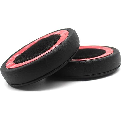 Replacement Ear Pads Compatible with Beats Solo 2 and Solo 3 Wireless On Ear Headphones Memory Foam Ear Cushions Black