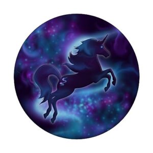 Pink Purple Teal Galaxy Unicorn PopSockets Standard PopGrip