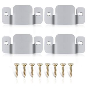 sectional sofa connector bracket, sectional couch connectors bands for sectionals,furniture connectors with screws,4 pieces