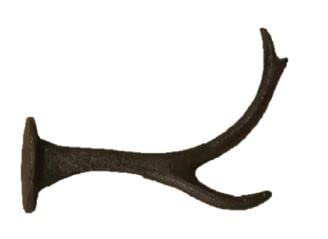 MIDWEST CRAFT HOUSE 8 CAST Iron Deer Antler Coat Hooks