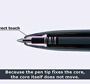 Zebra Blen Retractable Ballpoint Pen, Fine Point 0.5mm, Black Ink, Sticky Notes Value Set