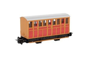 bachmann trains 77205 thomas & friends narrow gauge red carriage - runs on n scale track small
