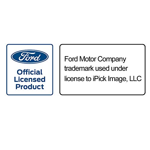 iPick Image Made for Ford Super-Duty 3D Logo Carbon Fiber Texture Billet Aluminum 2" Tow Hitch Cover