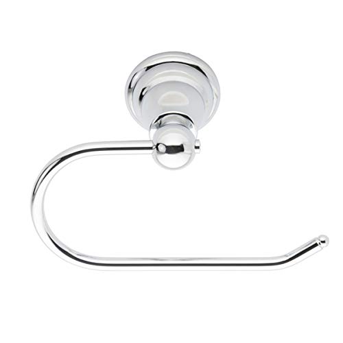 Amazon Basics AB-BR831-PC Classic Euro Toilet Paper Holder, Polished Chrome